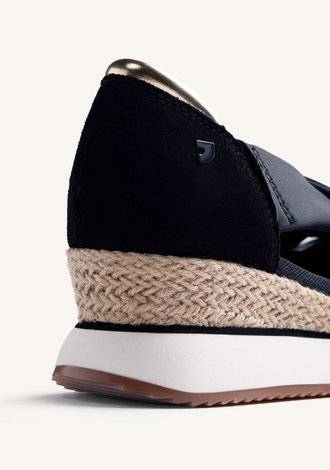 ANIMAL PRINT LEATHER OPEN WEDGE SNEAKERS GAPAN - Image 4