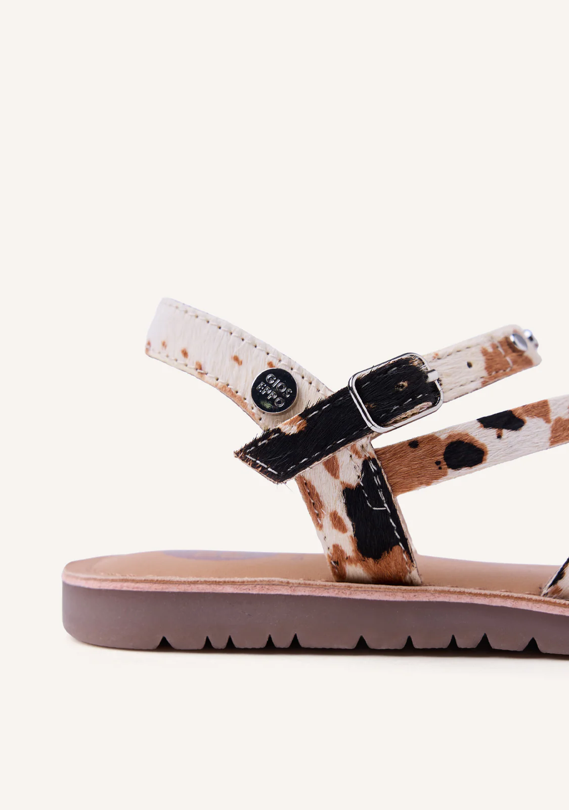 ANIMAL PRINT LEATHER SANDALS KIMILILI - Image 5