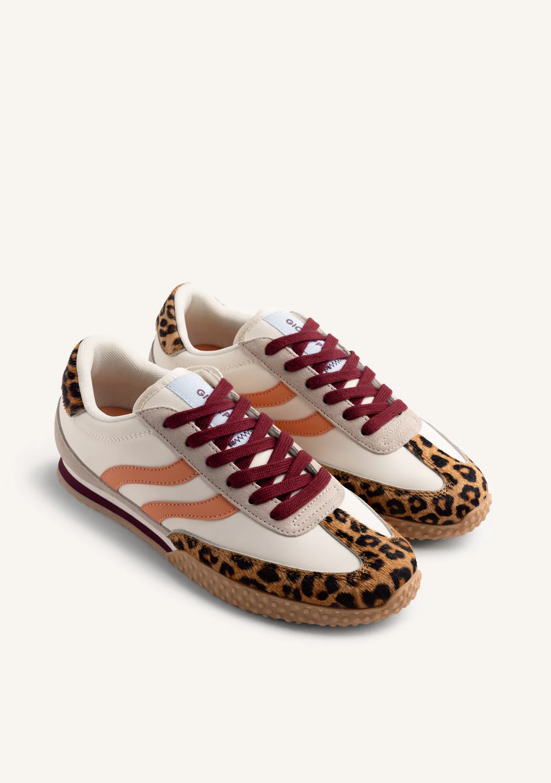 ANIMAL PRINT LEATHER SNEAKERS BISLIG - Image 2