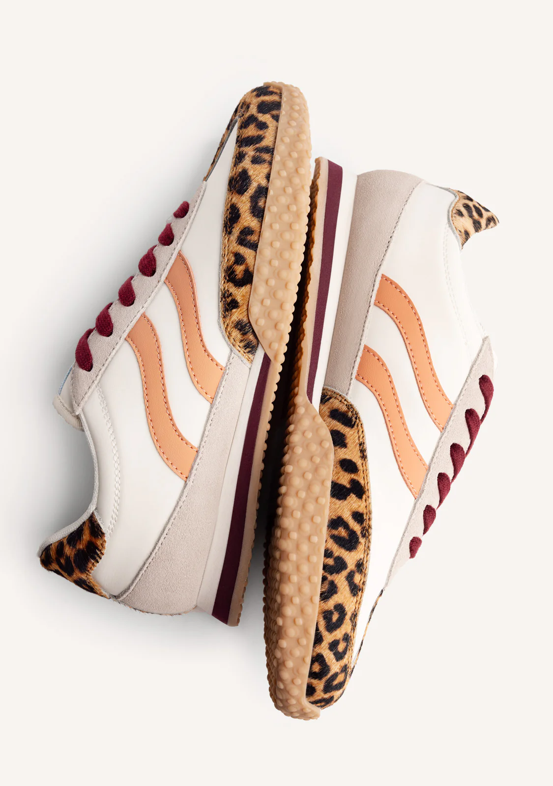ANIMAL PRINT LEATHER SNEAKERS BISLIG - Image 4