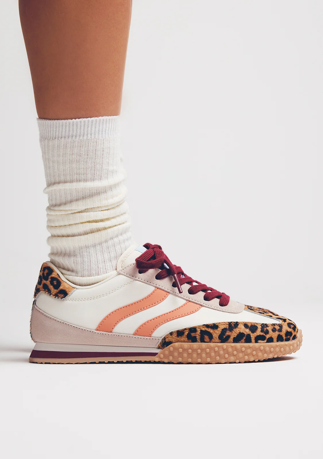 ANIMAL PRINT LEATHER SNEAKERS BISLIG - Image 7