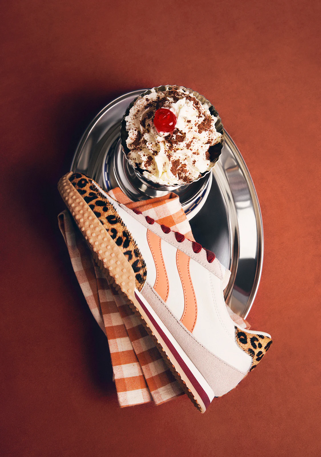 ANIMAL PRINT LEATHER SNEAKERS BISLIG - Image 8