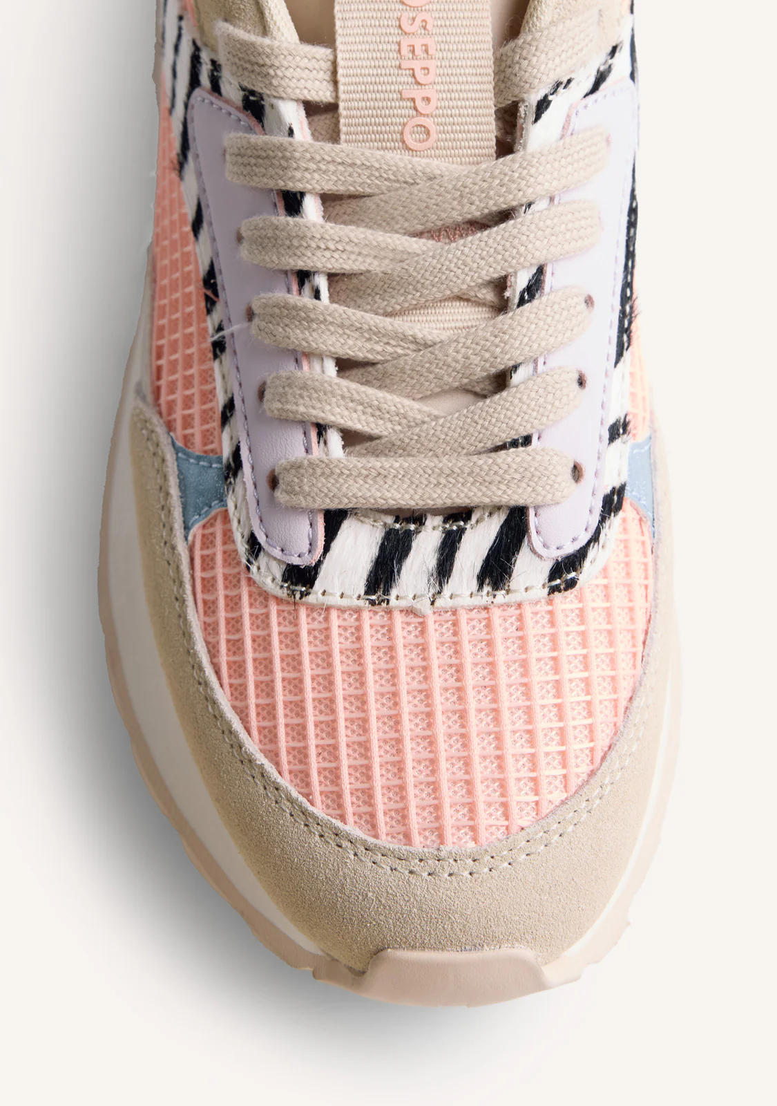 ANIMAL PRINT LEATHER SNEAKERS EMALI - Image 3