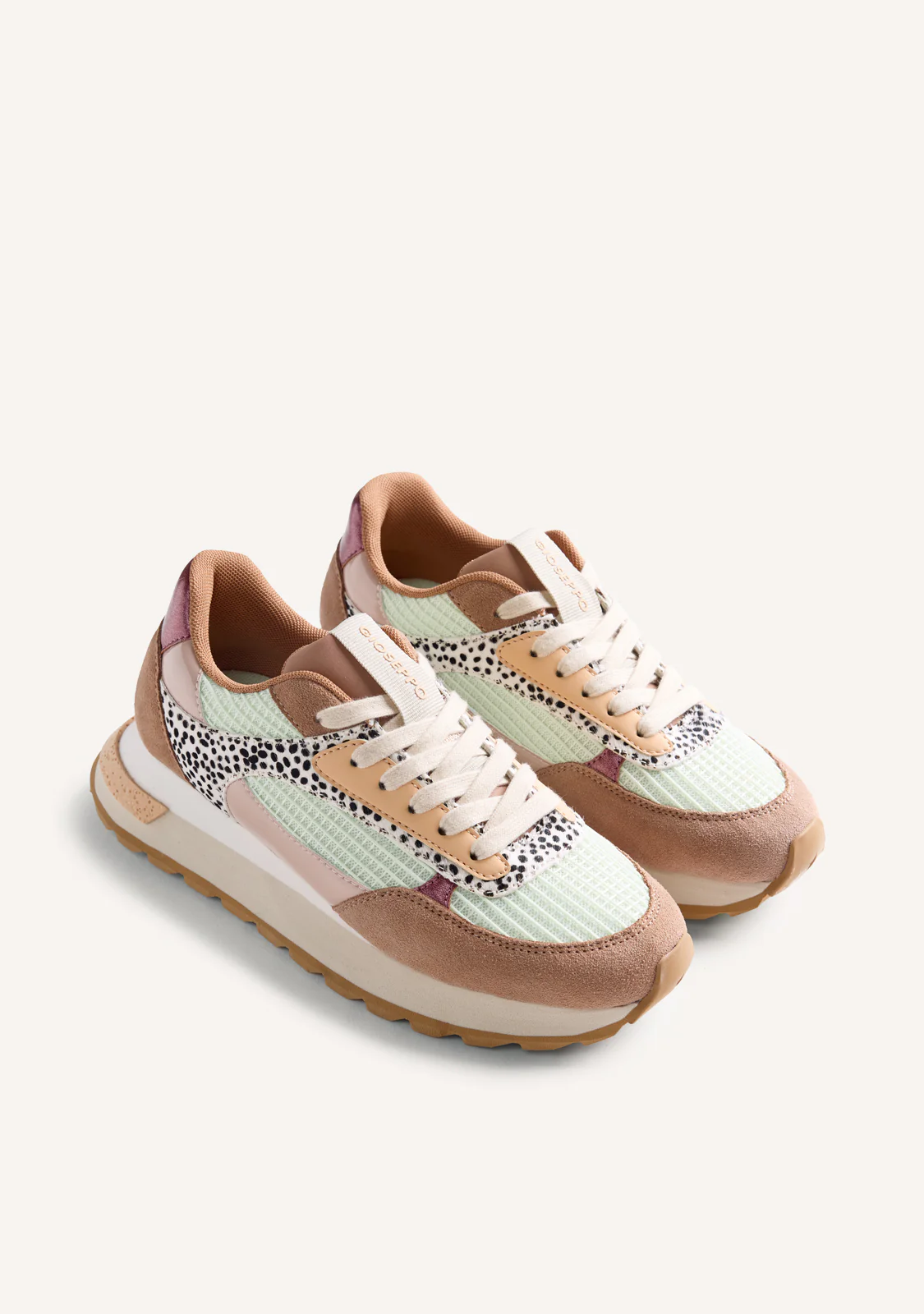 ANIMAL PRINT LEATHER SNEAKERS EMALI - Image 2