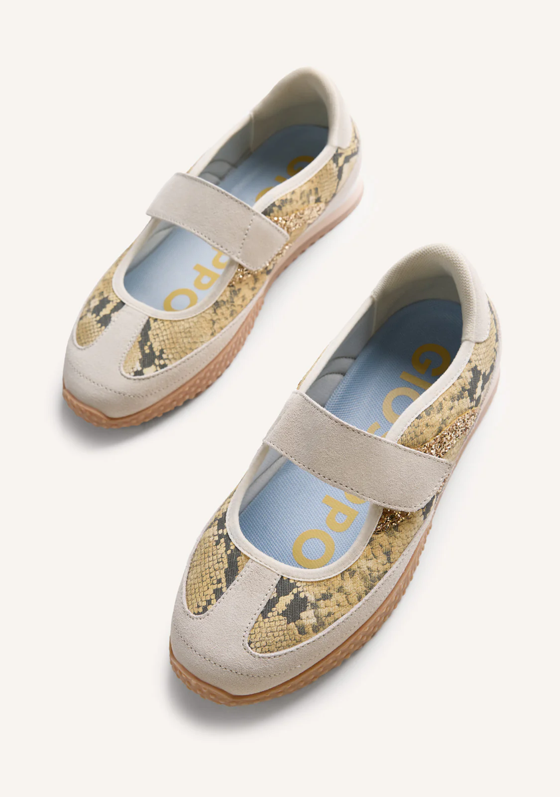 ANIMAL PRINT LEATHER SPORTY BALLET FLATS PIROVAC - Image 6