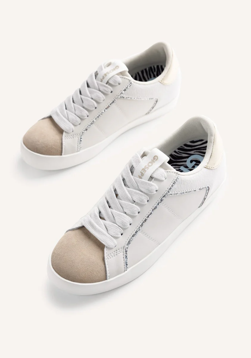 ANIMAL PRINT LEATHER WEDGE SNEAKERS EDINA - Image 6