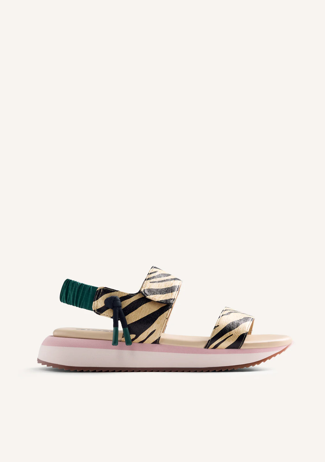ANIMAL PRINT SPORTY SANDALS ESLOV