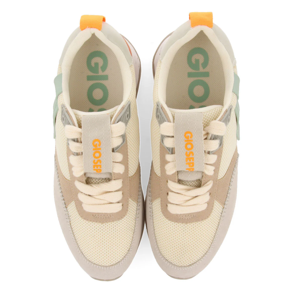Anneot women's white textured sneakers - Image 5