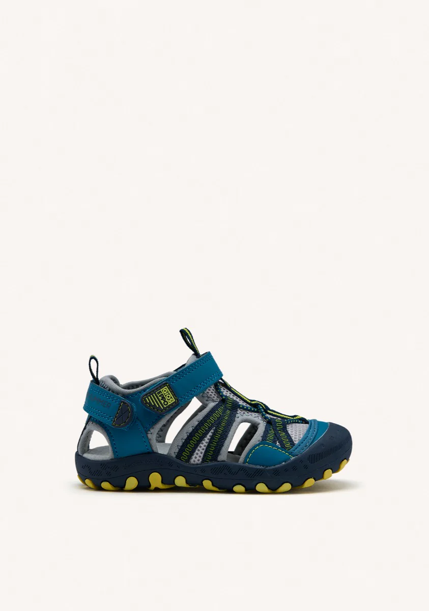Anstead boys teal sports sandals