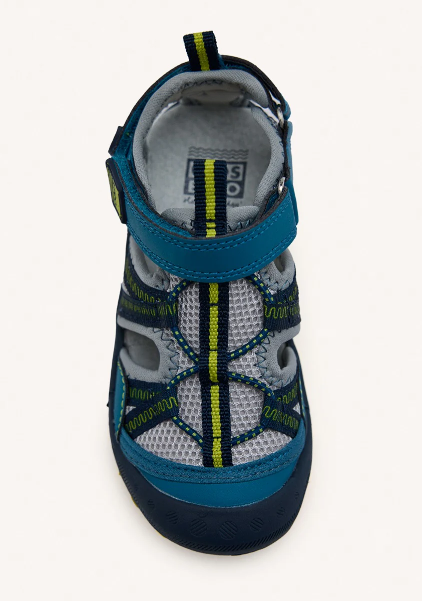Anstead boys teal sports sandals - Image 3