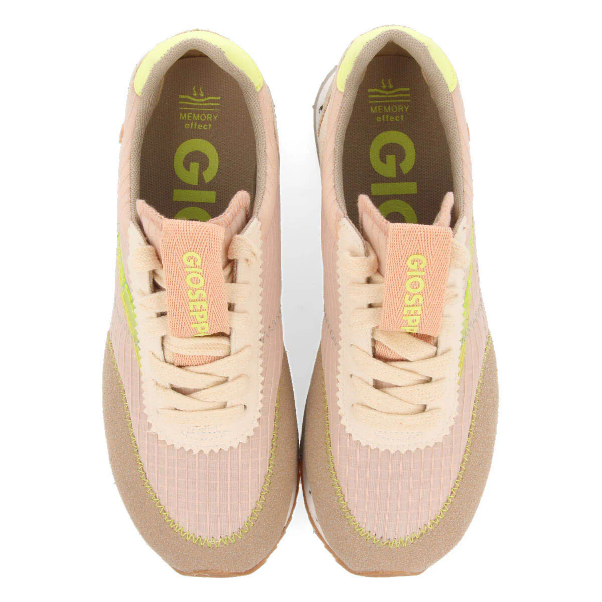Arbent women's pink textured sneakers - Image 4
