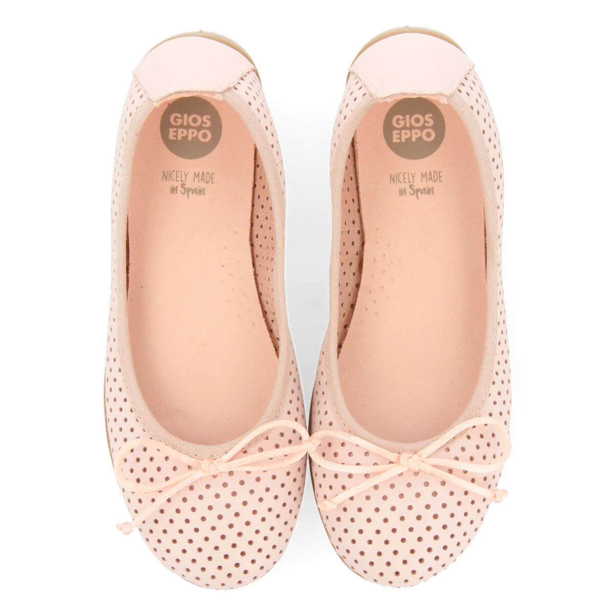 Aroffe girlsink leather ballet flats - Image 3