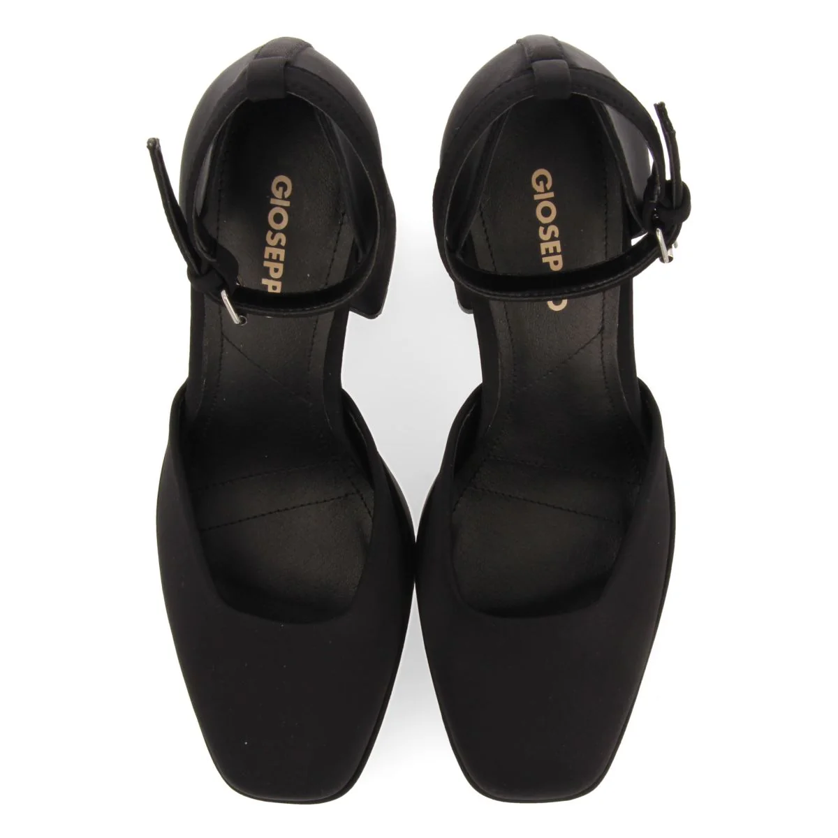 Assynt women's black shoes with wide heels and platforms - Image 5