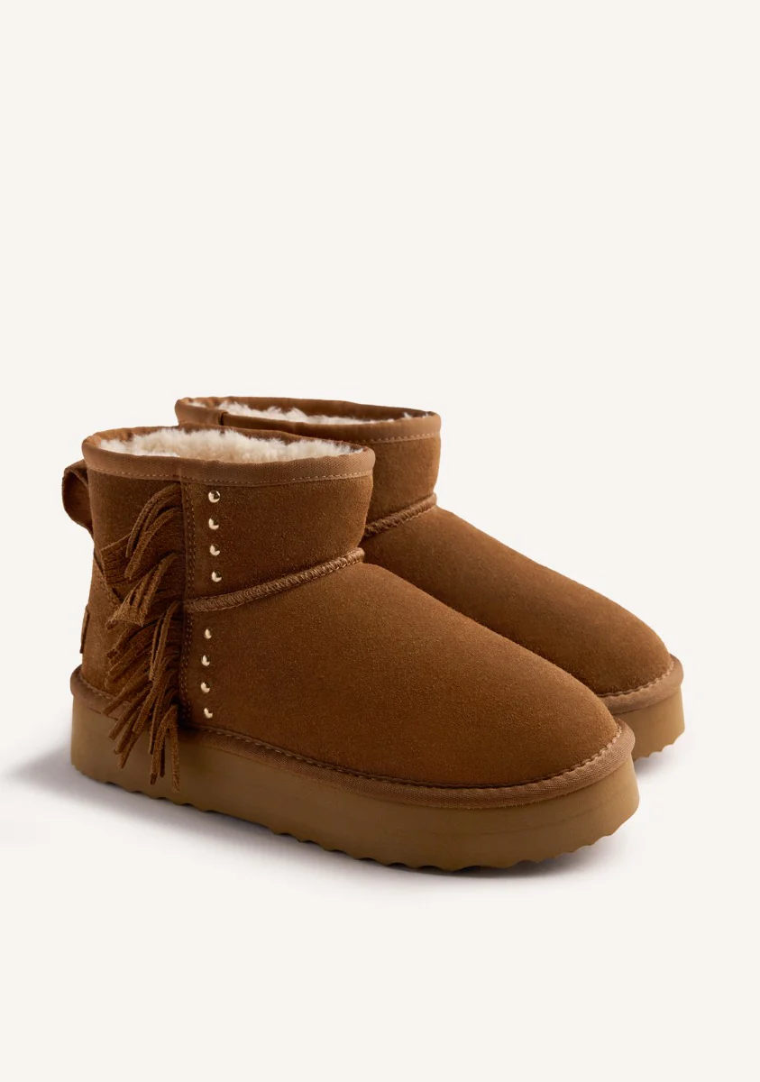 AUSTRALIAN LEATHER BOOTS FRINGES GRASSTON - Image 2