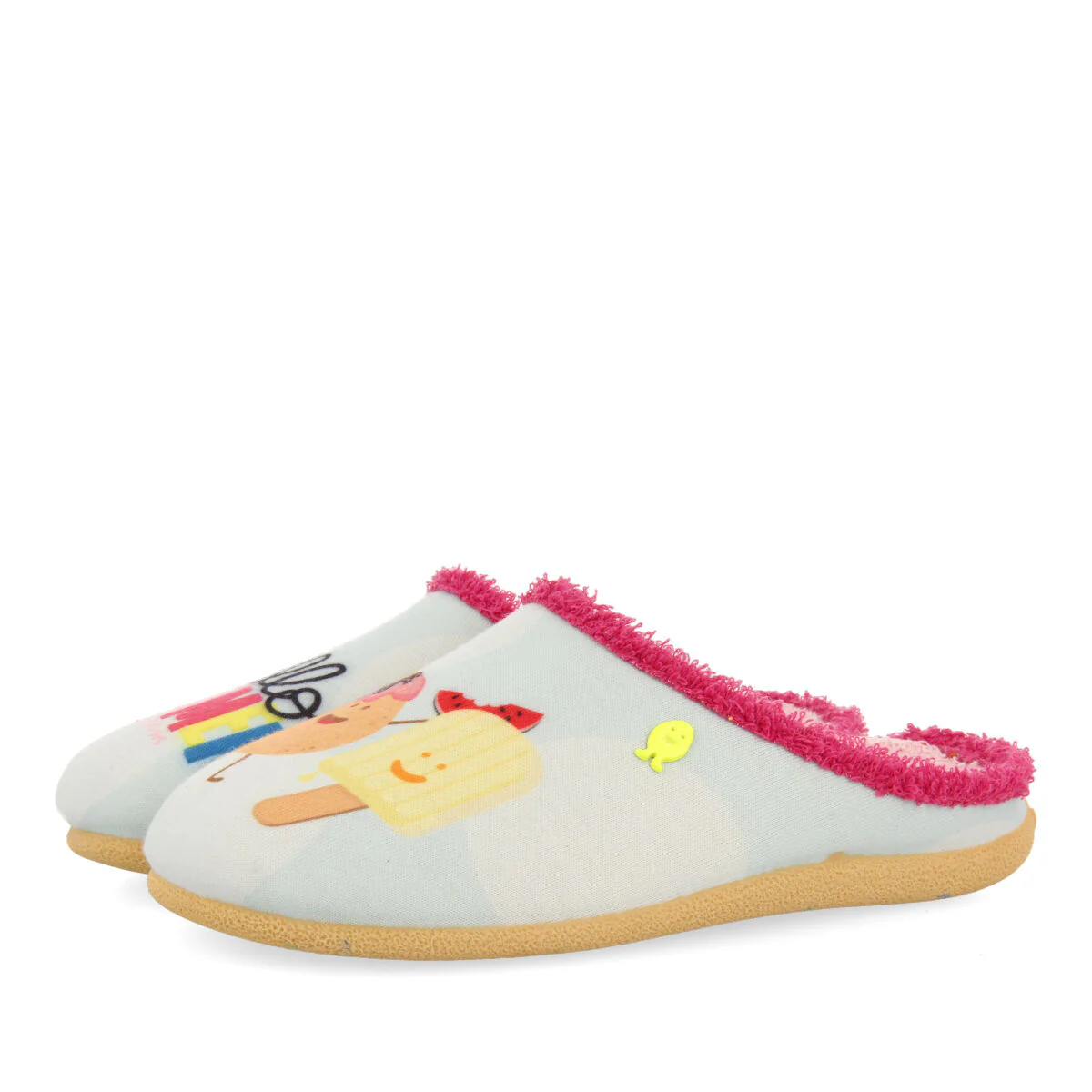 Bambui turquoise slippers - Image 3