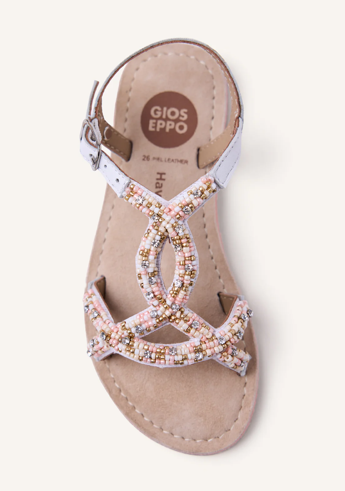 BEADED LEATHER SANDALS BARAGOI - Image 3