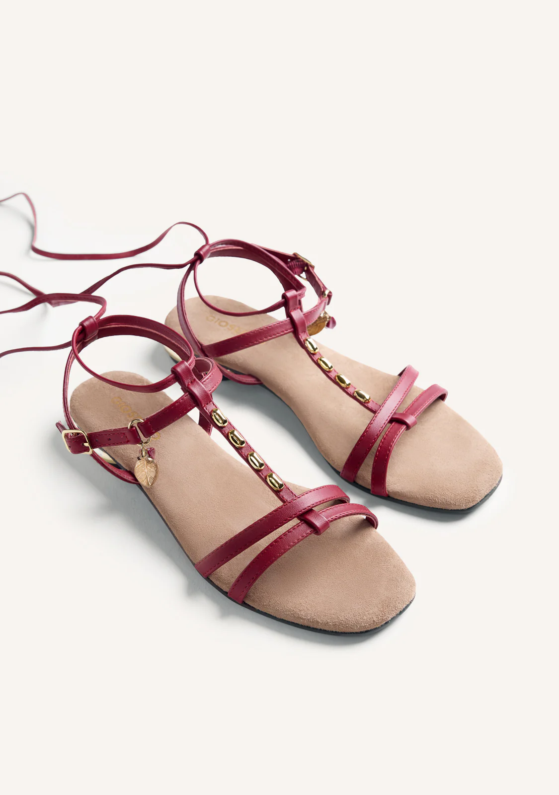 BEADED LEATHER SANDALS KINAMBA - Image 2