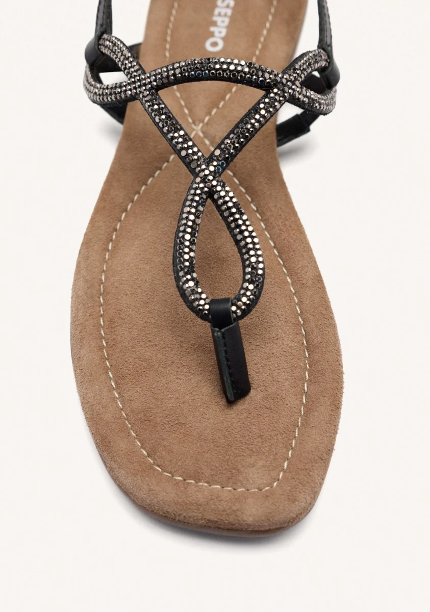 BEADED LEATHER SANDALS KINGFIELD - Image 3