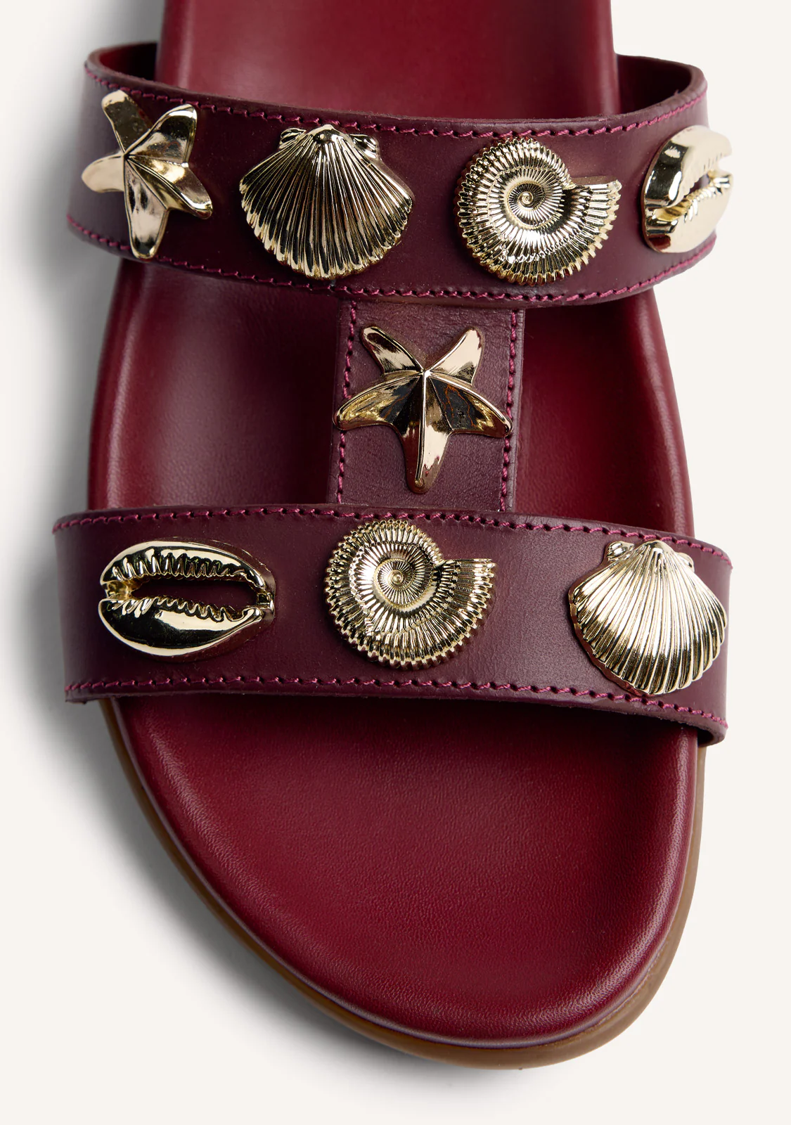 BEADED LEATHER SANDALS NAMANGA - Image 3