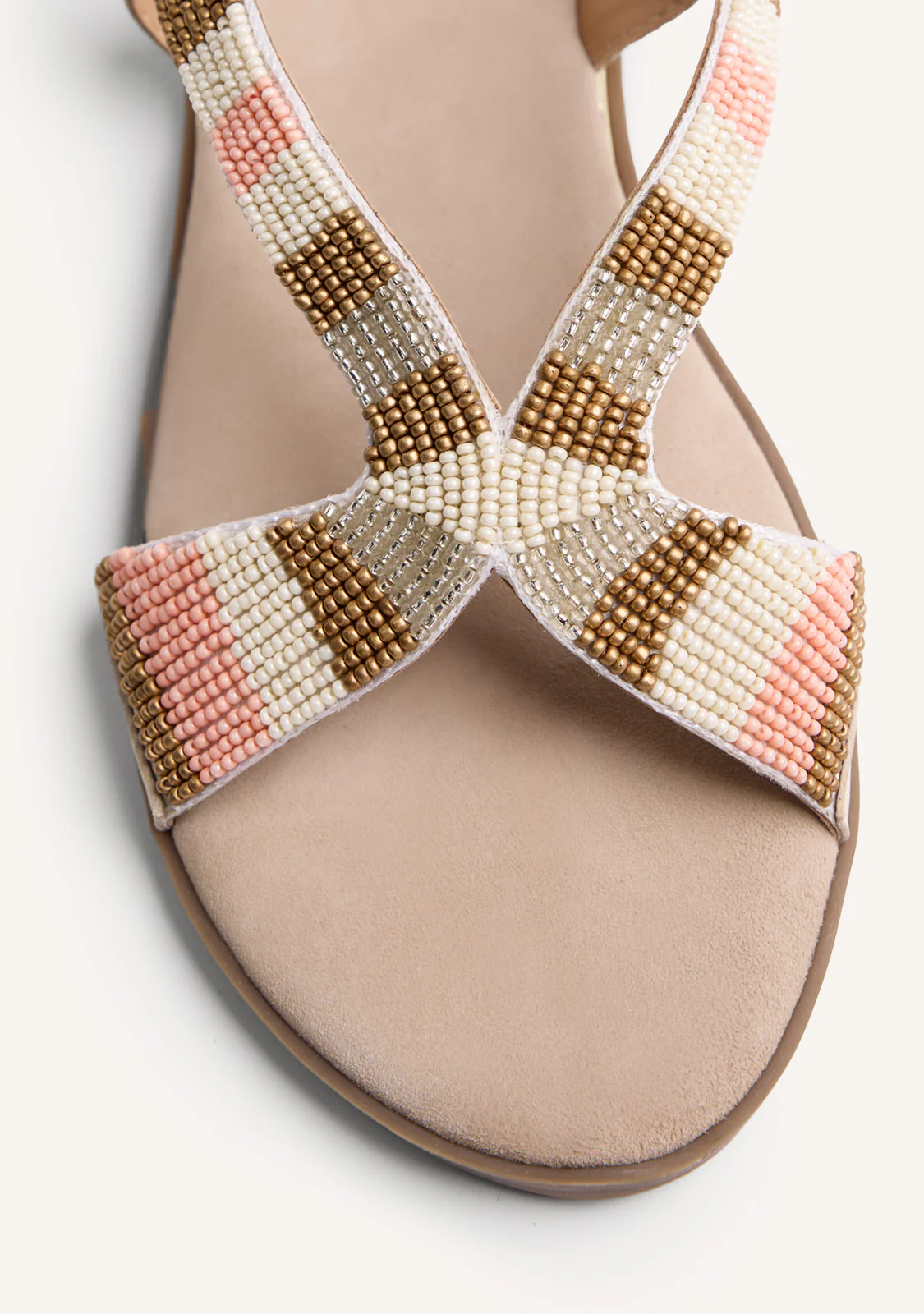 BEADED LEATHER WEDGE SANDALS SCHOEPKE - Image 3