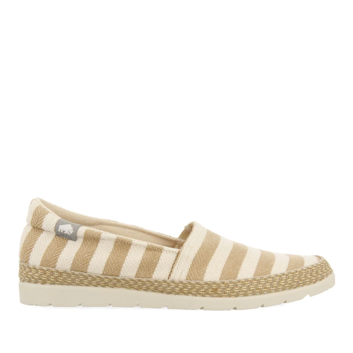 BEIGE COLOR ESPADRILLES CAMPING STYLE WITH RECYCLED COTTON FOR MEN STROUD