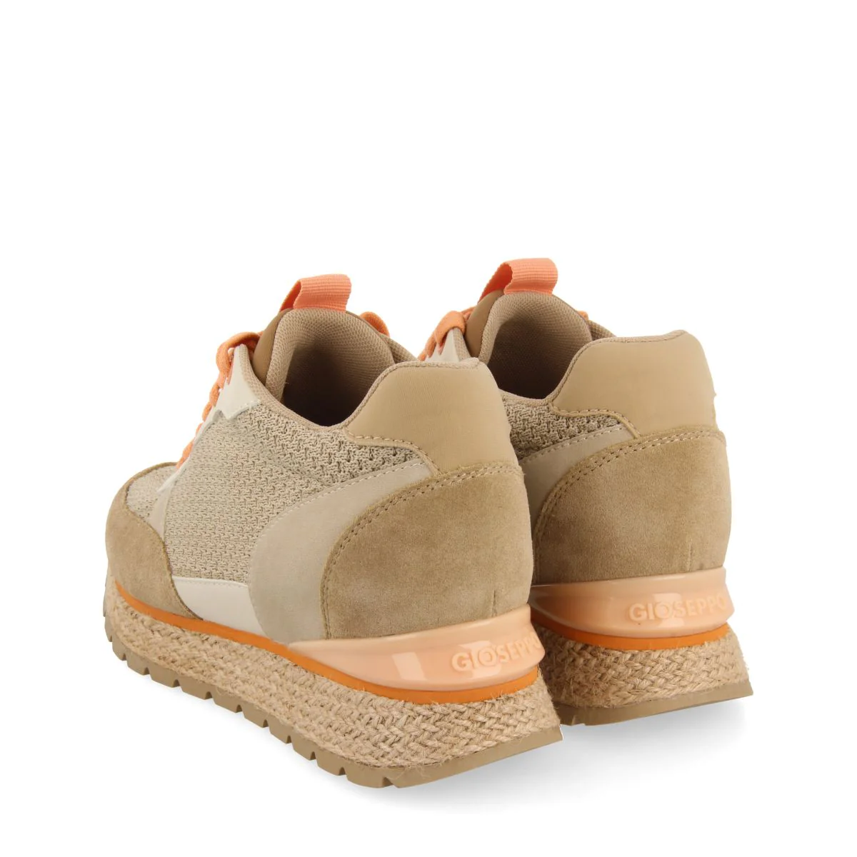 BEIGE MEDITERRANEAN STYLE SNEAKERS WITH INTERNAL WEDGE FOR WOMEN KAJAN - Image 5