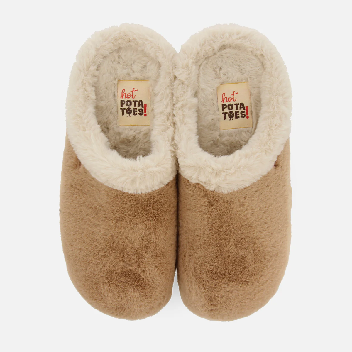 BEIGE OSSINING HOUSE SLIPPERS