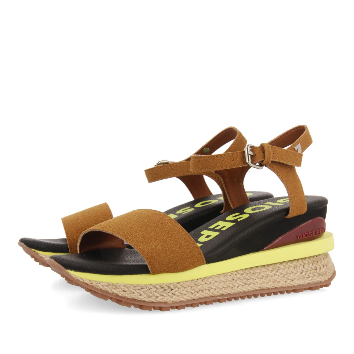 Benay women's sporty tan wedges - Image 2