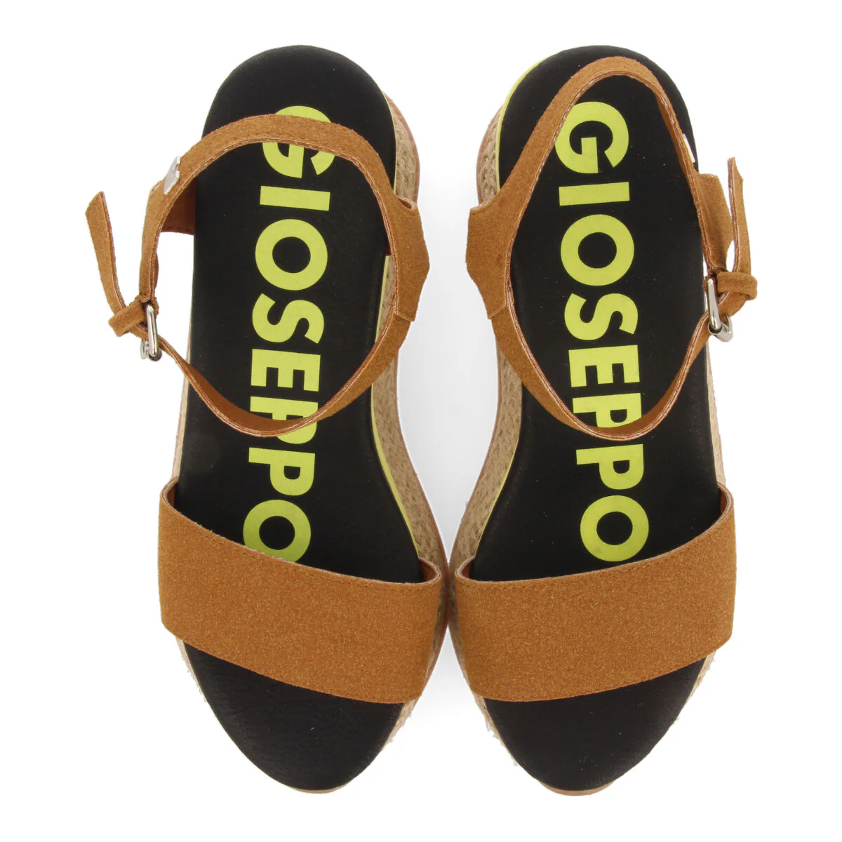 Benay women's sporty tan wedges - Image 3