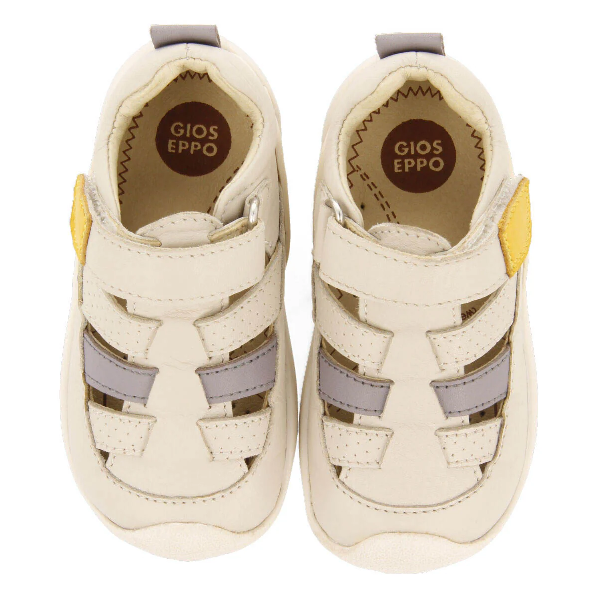 Bierry boys off white multi strap sandals - Image 3