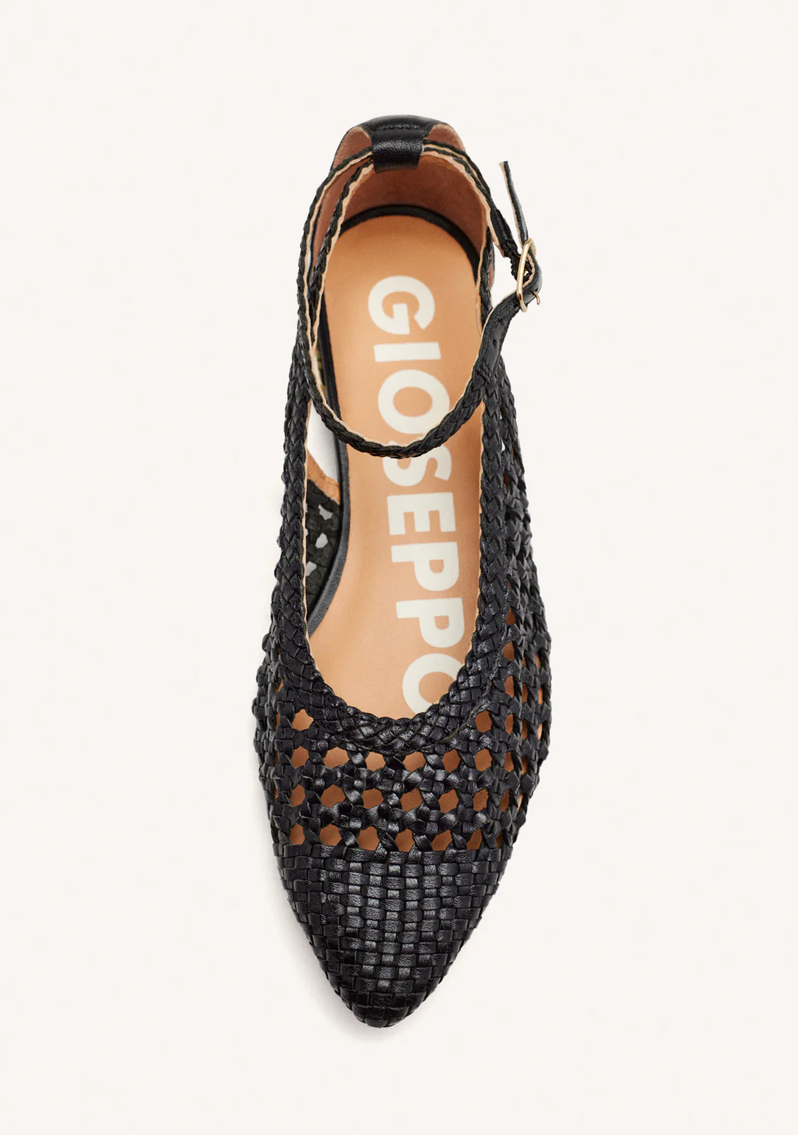 BRAIDED LEATHER BALLET FLATS DELL - Image 4