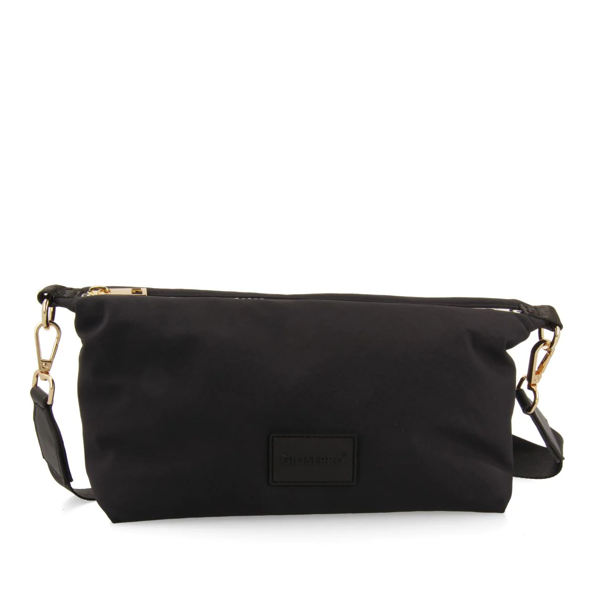 BLACK CROSSBODY BAG WITH CONTRAST HANDLE ALSEA