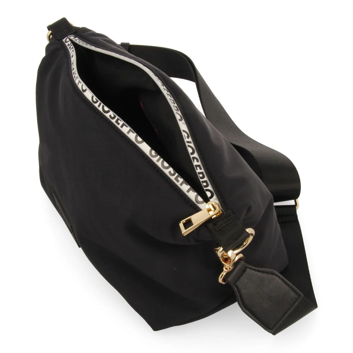 BLACK CROSSBODY BAG WITH CONTRAST HANDLE ALSEA - Image 5