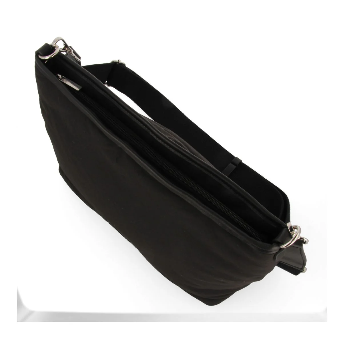 BLACK NEOPRENE CROSSBODY BAG PENDEEN - Image 4