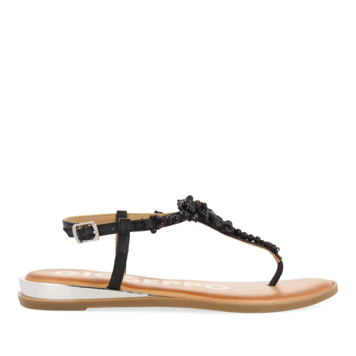 BLACK SANDALS FOR WOMAN ALBANY