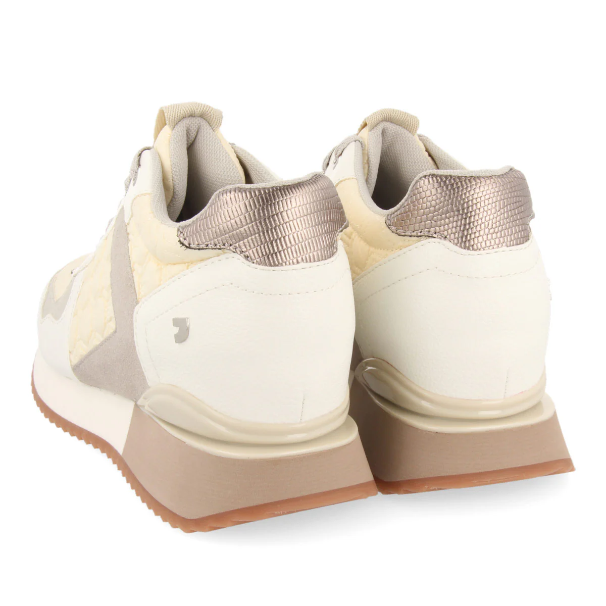 Black sneakers with internal wedge for woman ULSTEIN - Image 3