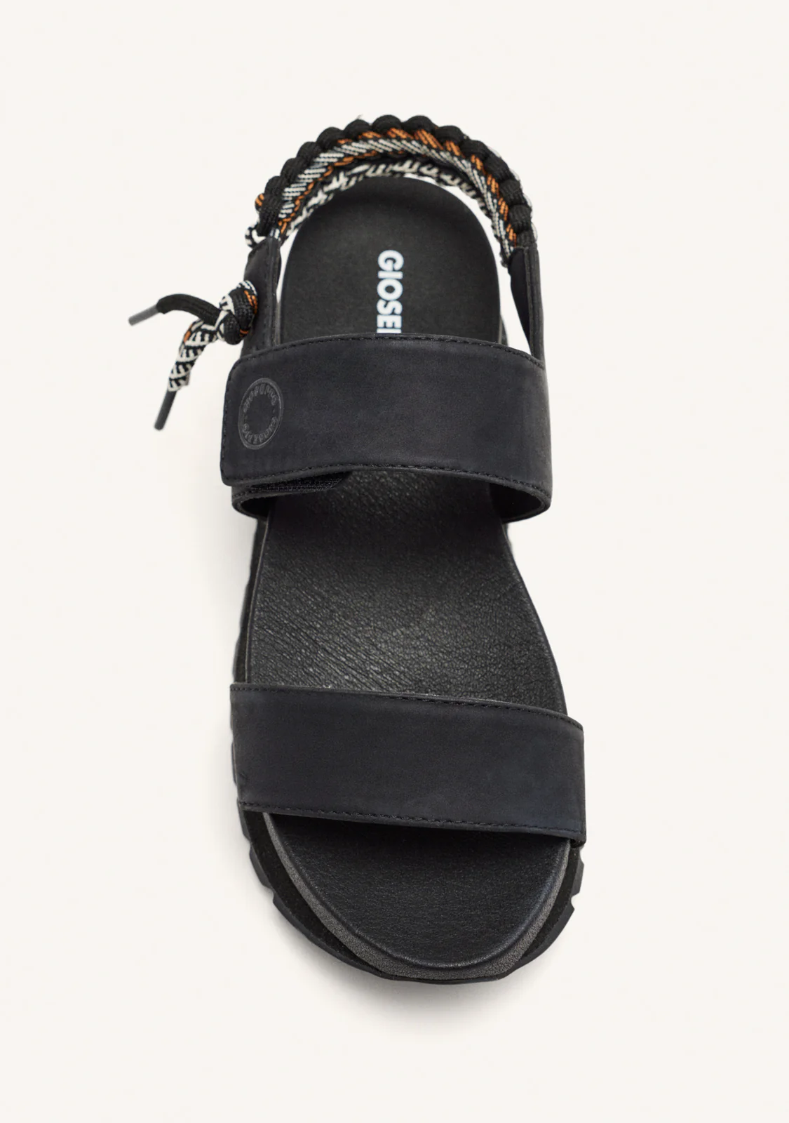 BLACK SPORTS SANDALS WITH MULTICOLOR REAR DETAIL FOR WOMEN AUSTELL - Image 3