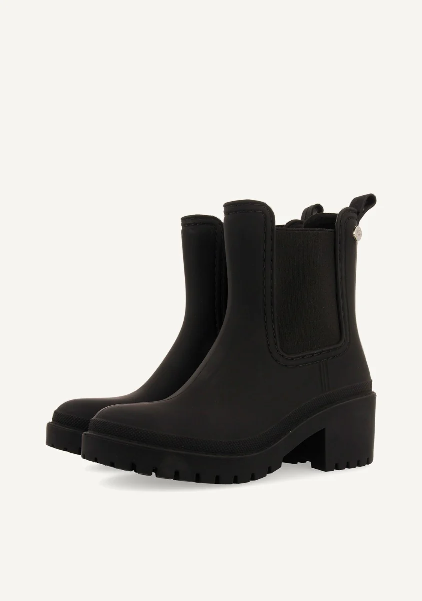Black wellies in chelsea style for woman LESJA - Image 11