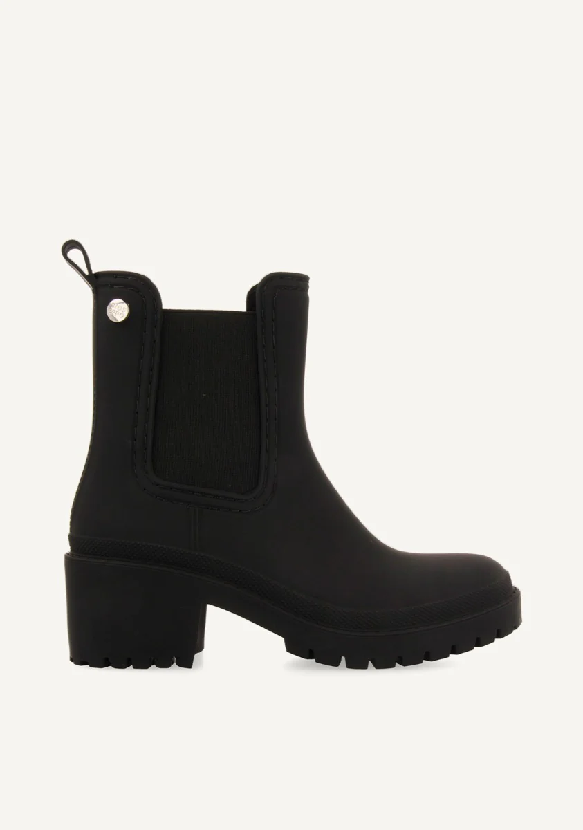 Black wellies in chelsea style for woman LESJA - Image 12