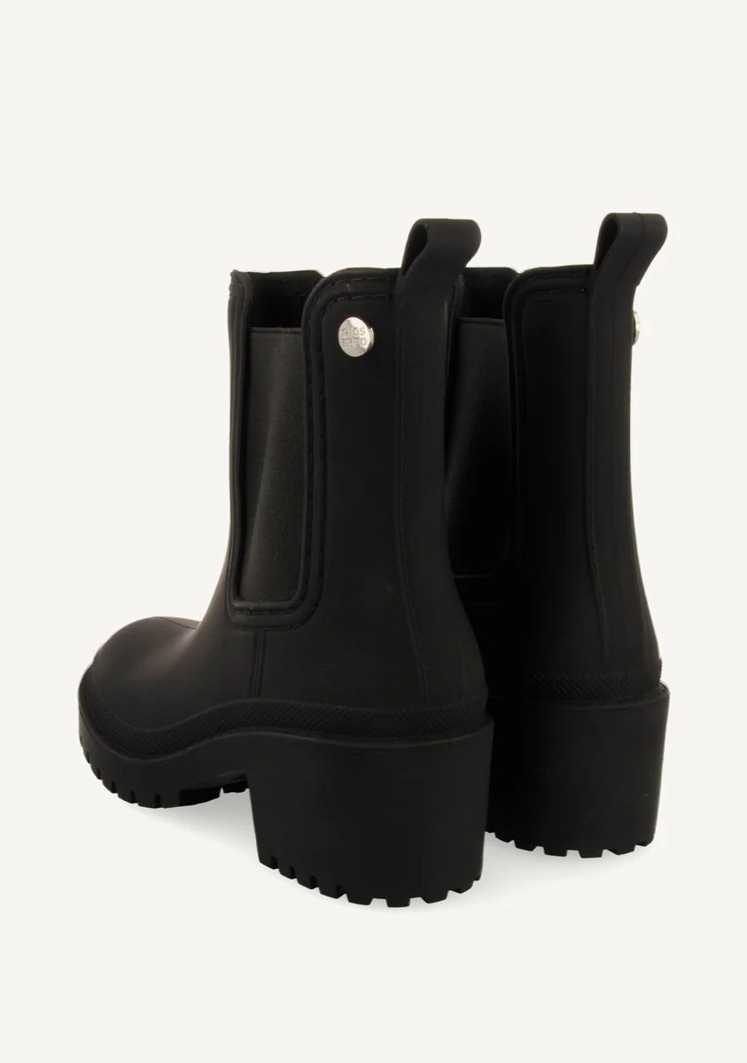 Black wellies in chelsea style for woman LESJA - Image 13