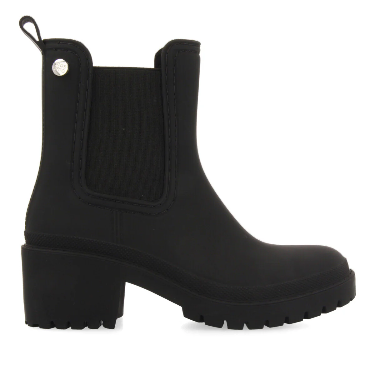 Black wellies in chelsea style for woman LESJA - Image 2