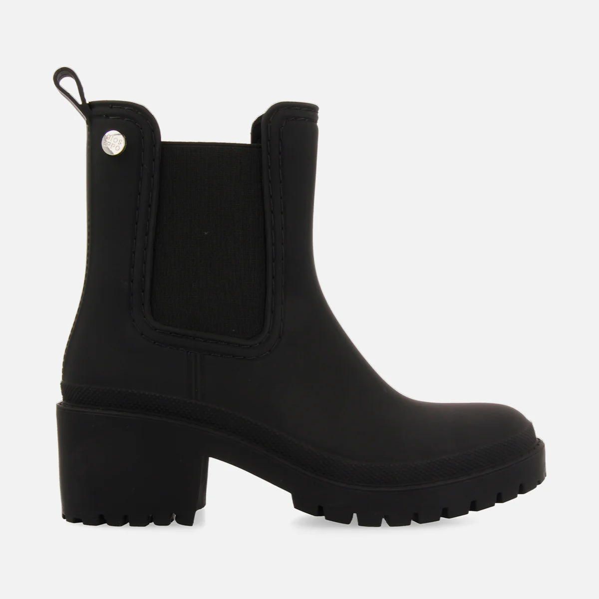 Black wellies in chelsea style for woman LESJA - Image 4