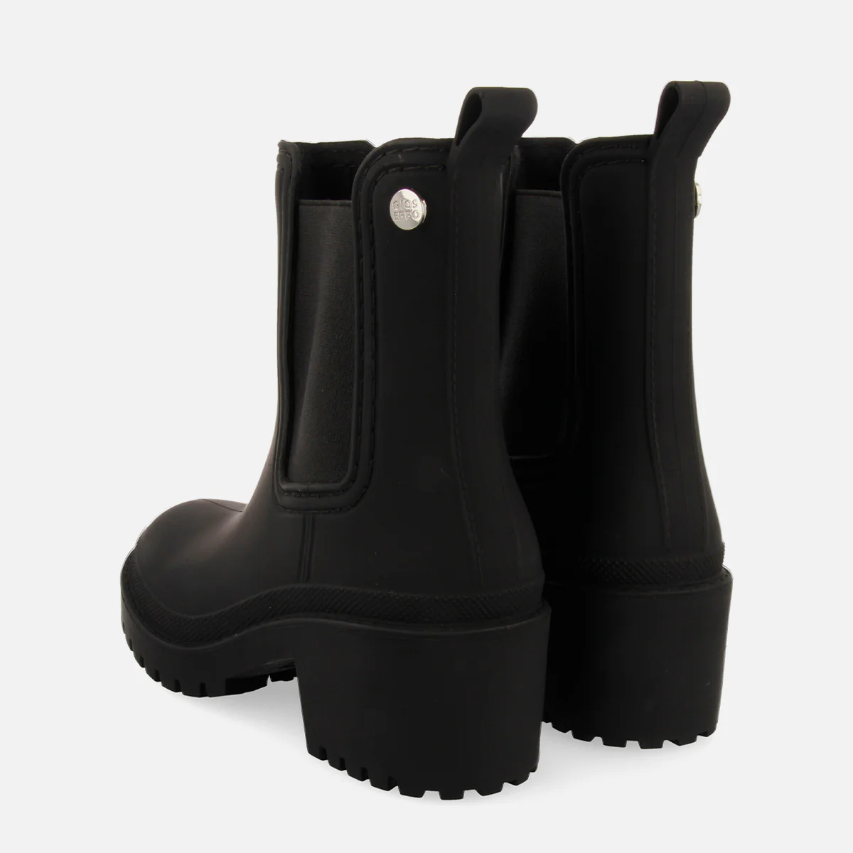 Black wellies in chelsea style for woman LESJA - Image 6