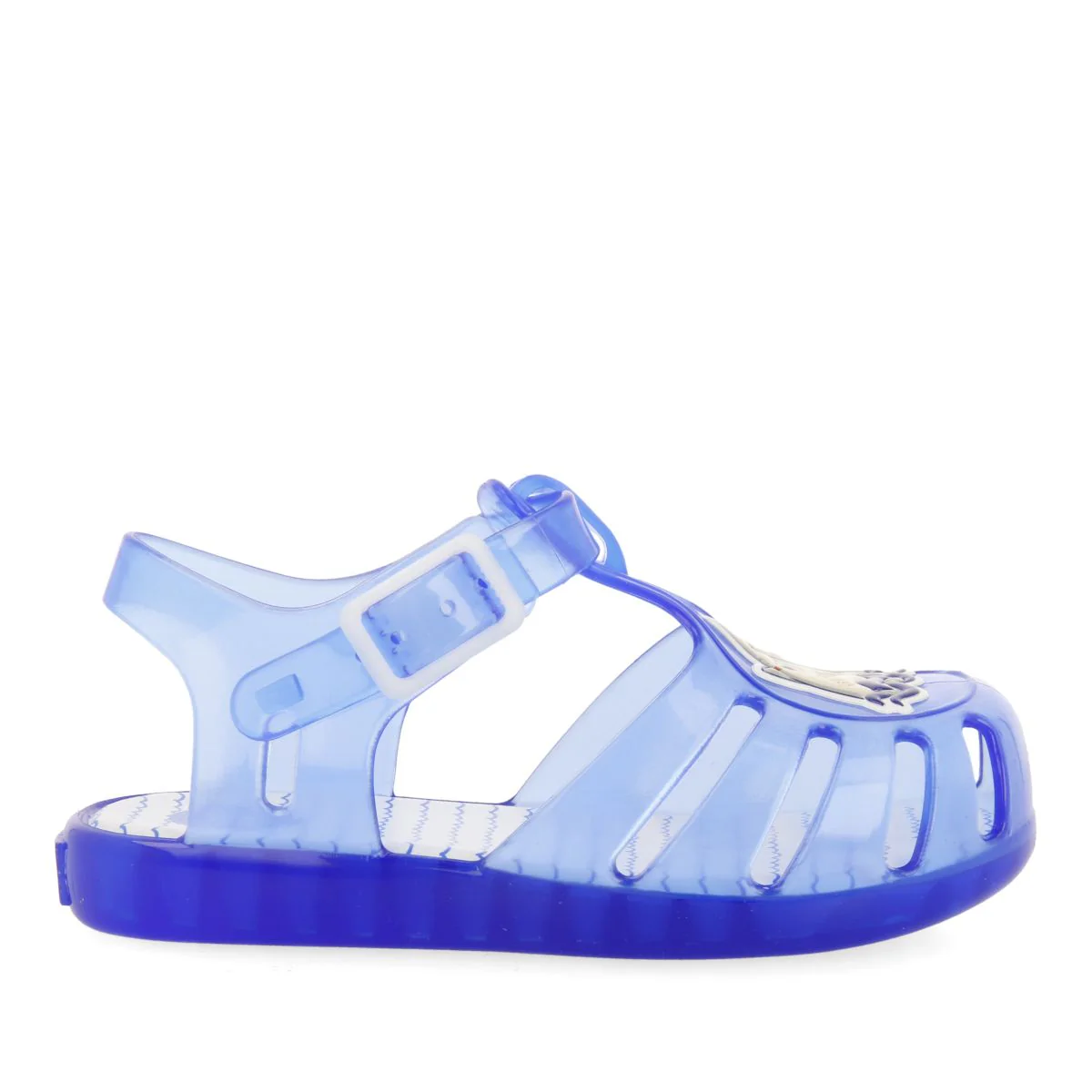 BLUE CRAB SHOES WITH SHARK PATCH FOR BABY KRUME