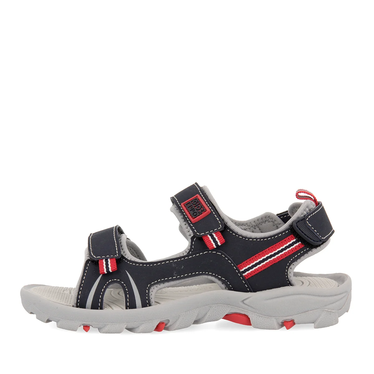 Blue sporty flip flops for boys AACHEN - Image 2