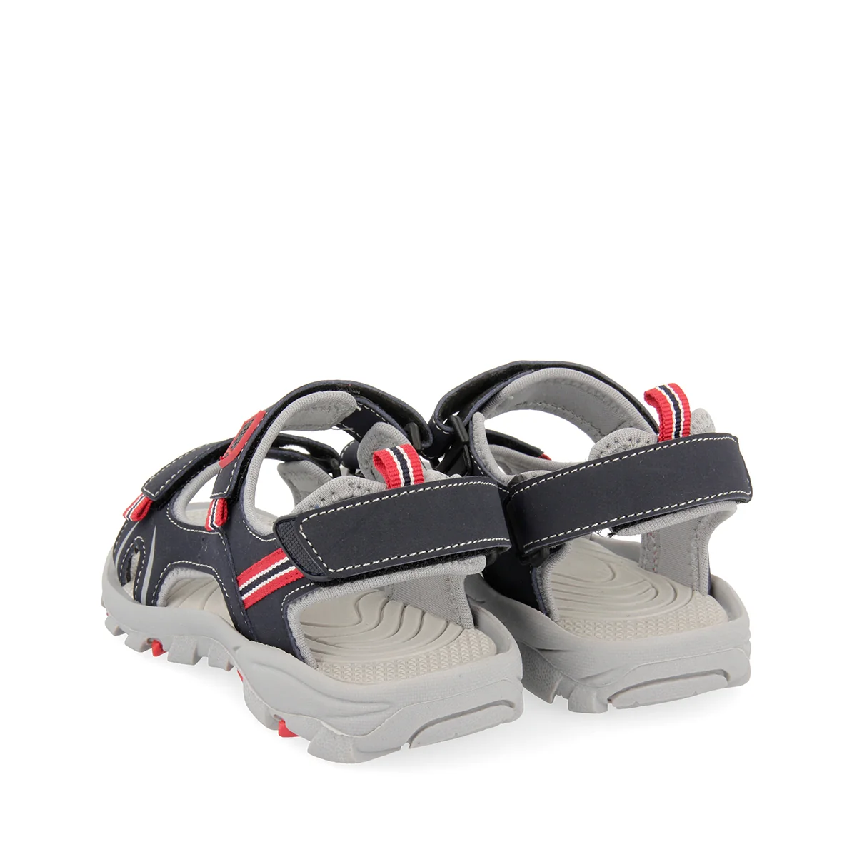 Blue sporty flip flops for boys AACHEN - Image 2