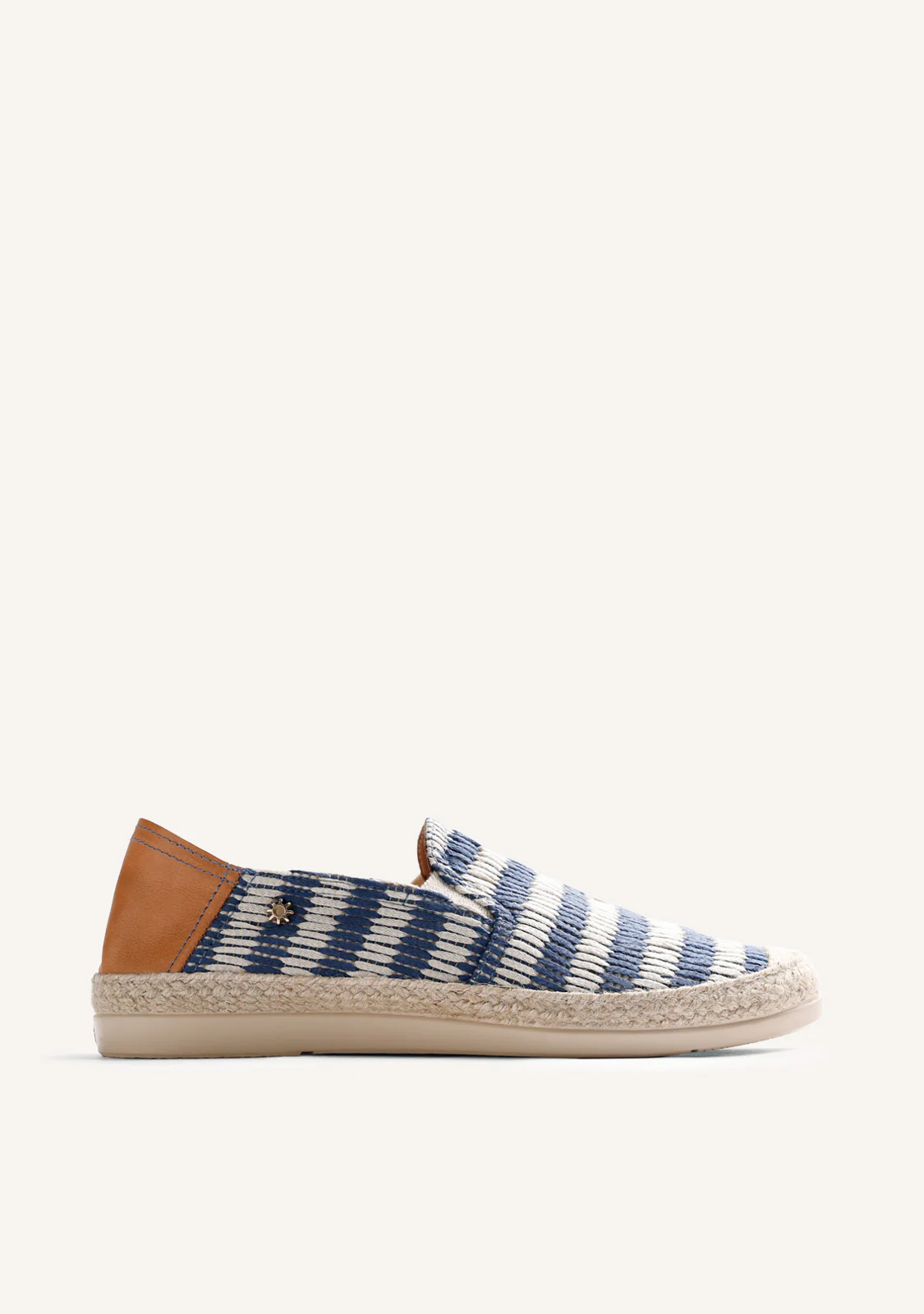 BLUE STRIPED ESPADRILLES