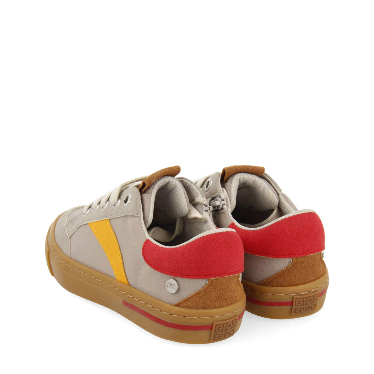 Boddam children's grey retro sneakers - Image 3