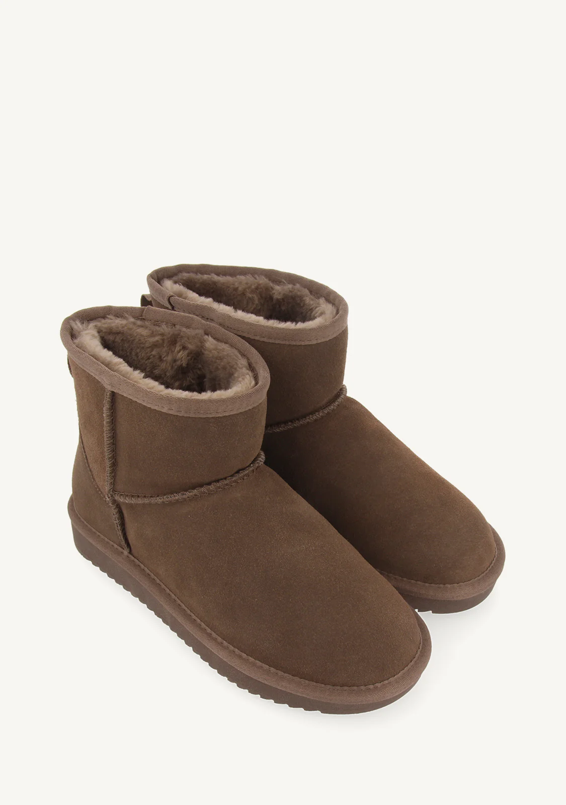 GILLIAM MEDIUM-LEG TAUPE AUSTRALIAN BOOTS FOR WOMEN - Image 4