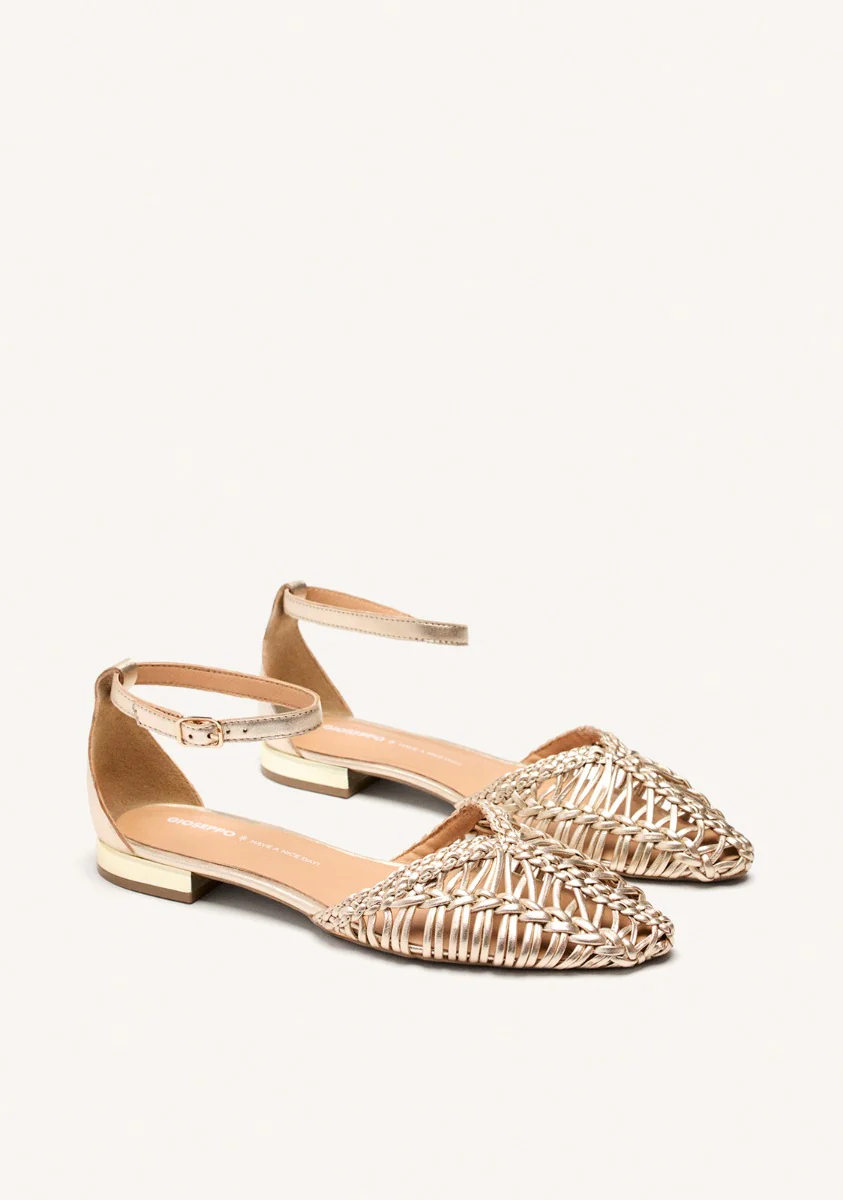 BRAIDED LEATHER BALLET FLATS BINGHAM - Image 3